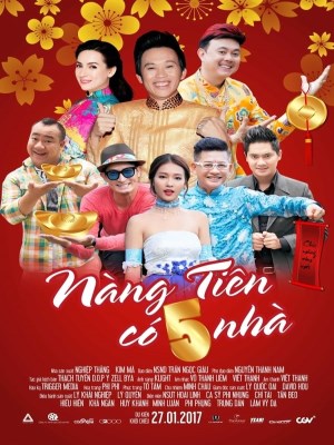 Xem phim Nàng Tiên Có 5 Nhà - Nàng Tiên Có 5 Nhà 2017 Full HD Vietsub