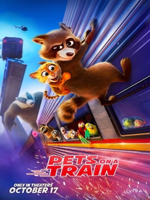 Xem phim Pets on a Train - Biệt Đội Thú Cưng: Cuộc Chiến Trên Đường Ray 2025 Full HD Vietsub