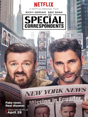 Xem phim Special Correspondents - Phóng Viên Đặc Biệt 2016 Full HD Vietsub